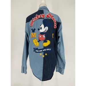 Disney Denim top EUC size L